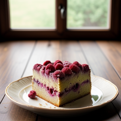 Raspberry-Almond Coffeecake recipe image