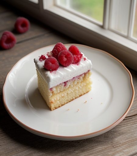 Raspberry Angel Food recipe image