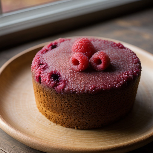 Raspberry Applesauce Coffee Cake recipe image
