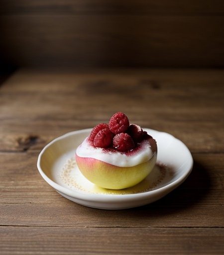 Raspberry Baked Apples recipe image