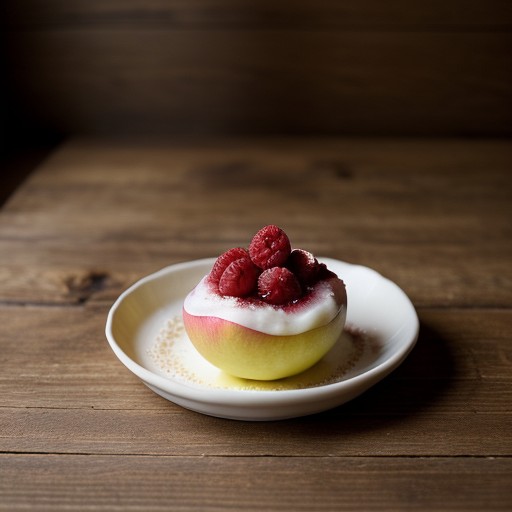 Raspberry Baked Apples recipe image