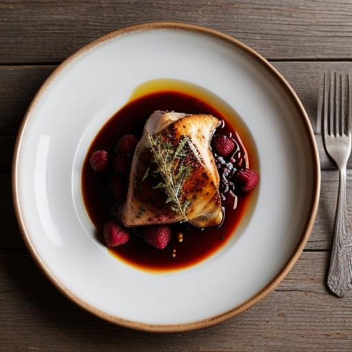 Raspberry-Balsamic Chicken (4.5 PTS recipe image