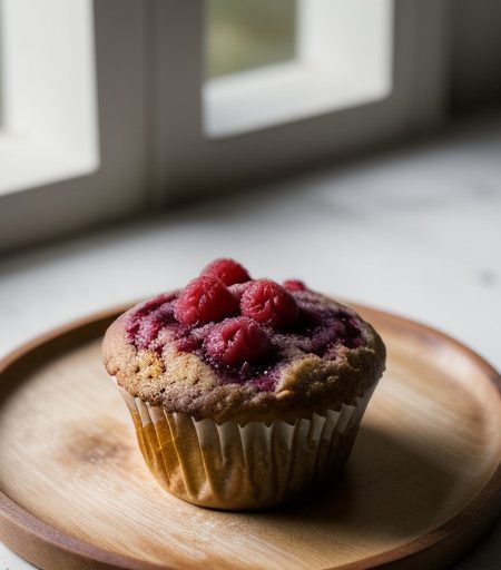 Raspberry Banana Muffins recipe image