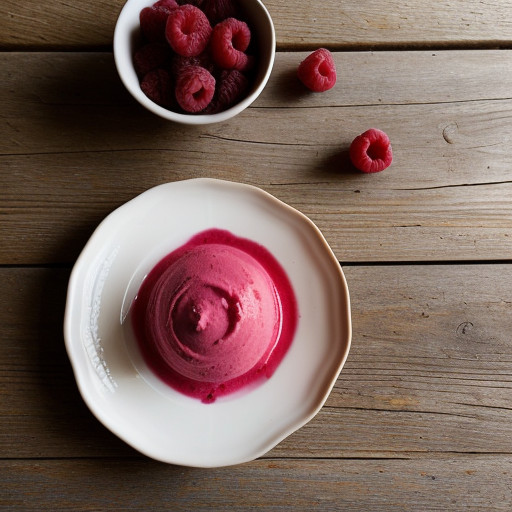 Raspberry-Beaujolais Sorbet recipe image