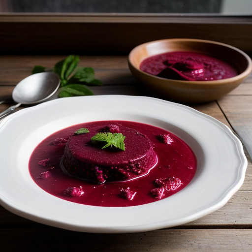 Raspberry Borscht recipe image