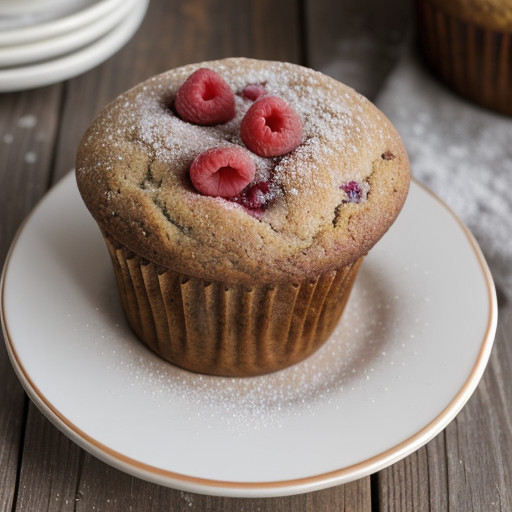 Raspberry Bran Mufffins recipe image
