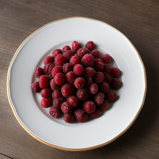 Raspberry Brandied Cranberries recipe image
