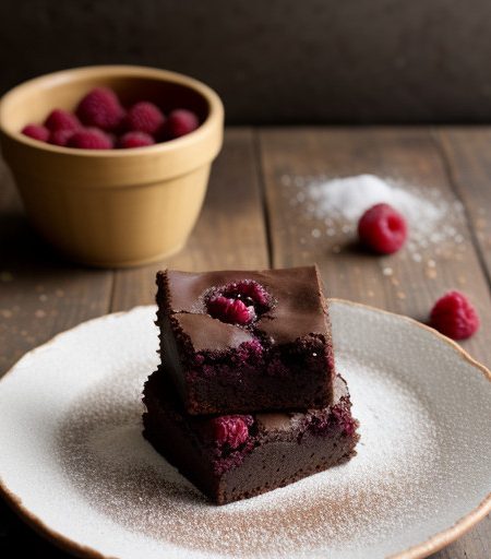 Raspberry Brownies recipe image
