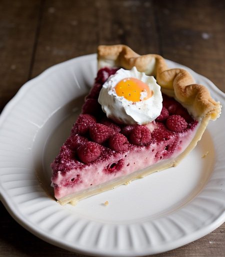 Raspberry Cheese Pie recipe image