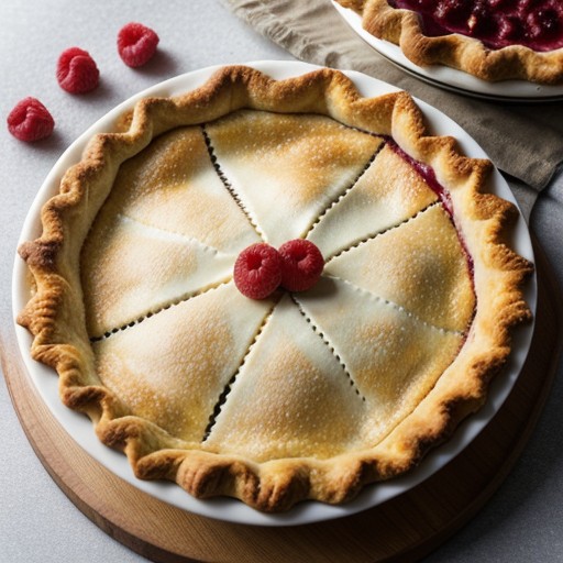 Raspberry Cheese Pie recipe image