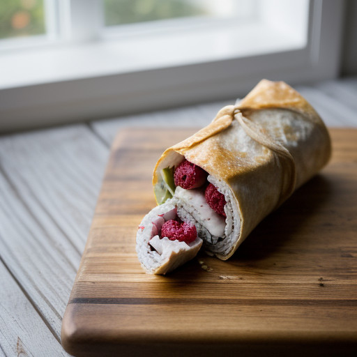 Raspberry Chicken Roll-Ups recipe image