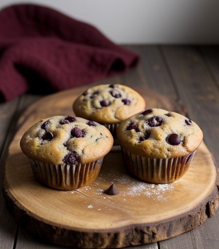 Raspberry Chocolate Chip Muffins recipe image