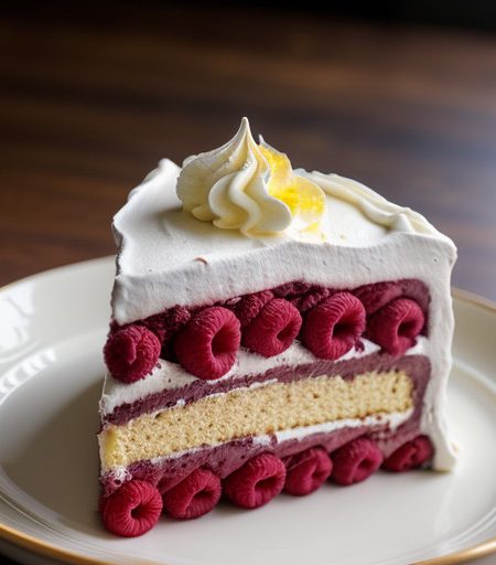 Raspberry Chocolate Meringue Icebox Cake recipe image