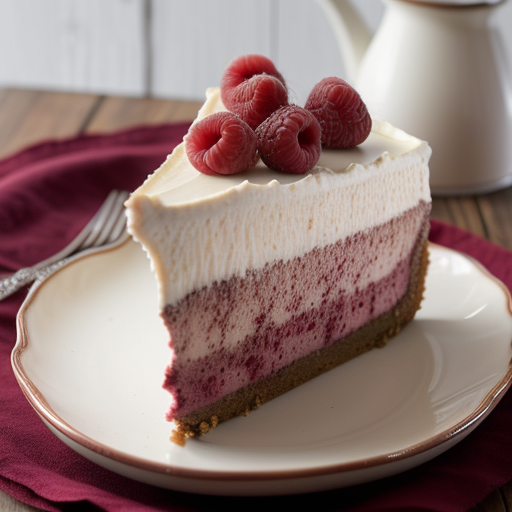 Raspberry Chocolate Swirl Cheesecake recipe image