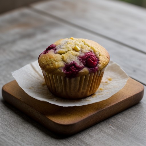 Raspberry Corn Muffins recipe image
