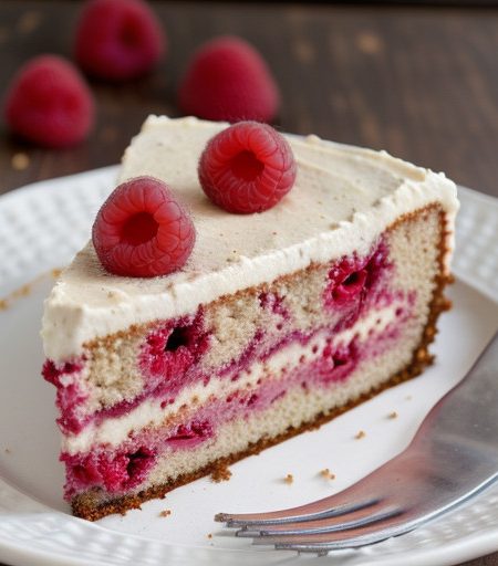 Raspberry-Cream Cheese Coffee Cake *Jb recipe image