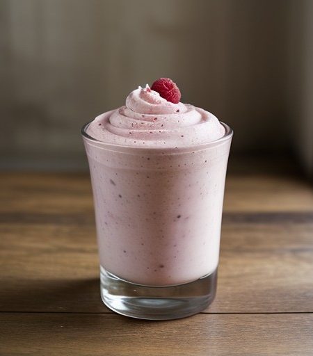 Raspberry Cream Shake recipe image