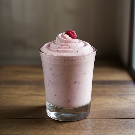 Raspberry Cream Shake recipe image