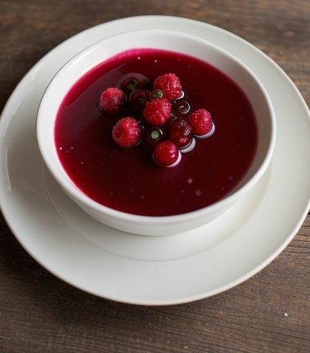 Raspberry Currant Syrup recipe image