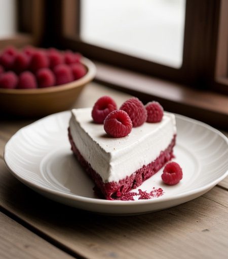 Raspberry-Graham Cracker Torte recipe image