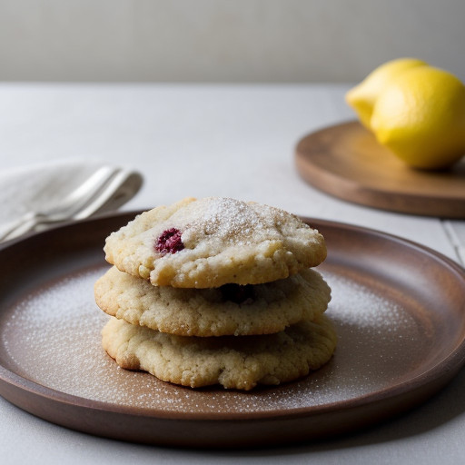 Raspberry Hazelnut Cookies recipe image