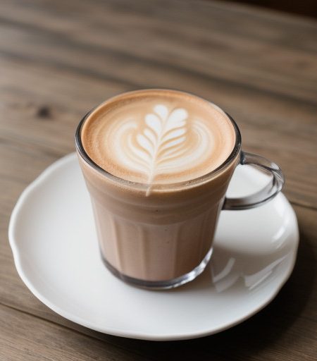 Raspberry Layer Latte recipe image