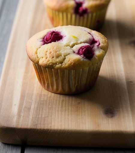 Raspberry-Lemon Muffins recipe image
