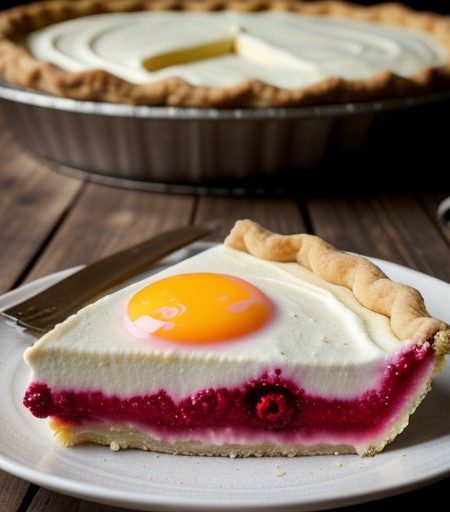 Raspberry Lemon Pie recipe image