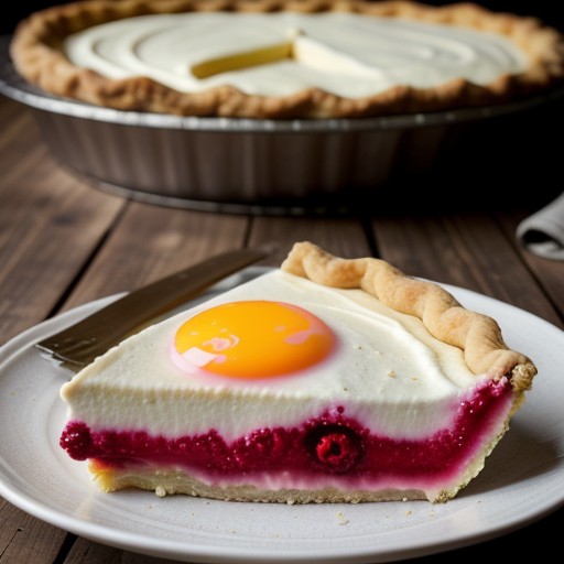 Raspberry Lemon Pie recipe image