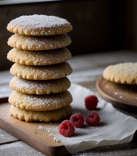 Raspberry Linzer Cookies recipe image