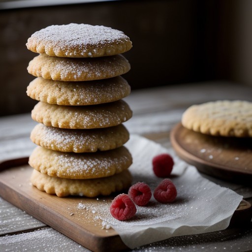 Raspberry Linzer Cookies recipe image