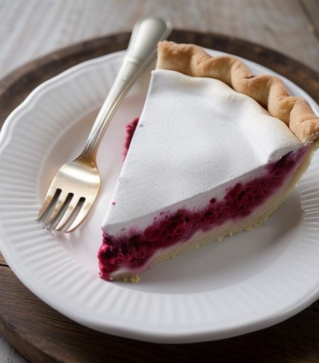 Raspberry Mallow Pie recipe image