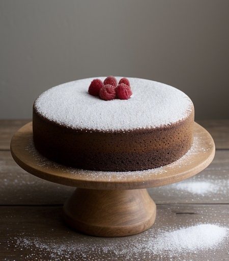 Raspberry-Marzipan Coffee Cake recipe image