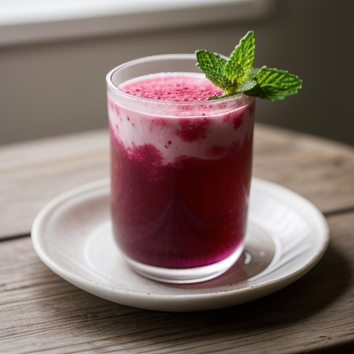 Raspberry Mint Tea Cooler recipe image