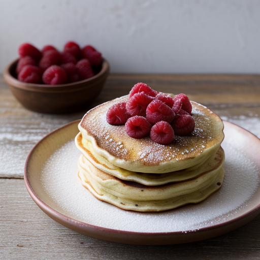 Raspberry Pancakes recipe image
