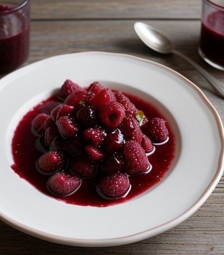 Raspberry Plum Jam recipe image