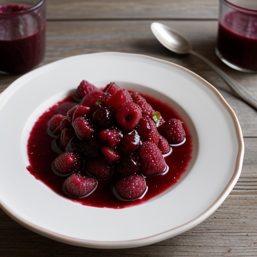 Raspberry Plum Jam recipe image