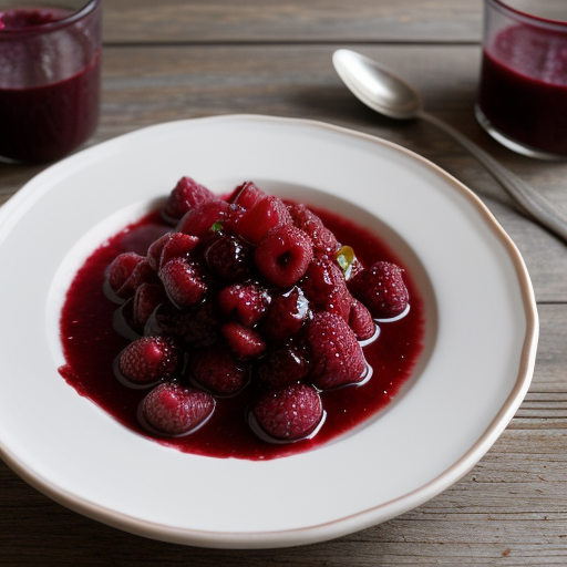 Raspberry Plum Jam recipe image