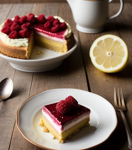 Raspberry Queen of Puddings (Marguerite Patten recipe image