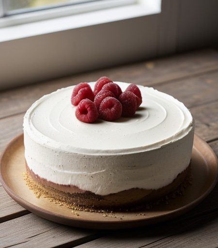 Raspberry Ribbon Cheesecake recipe image