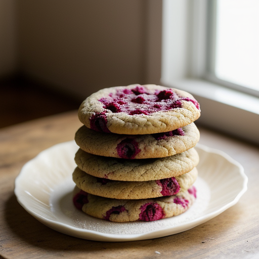 Raspberry Ribbon Cookies recipe image