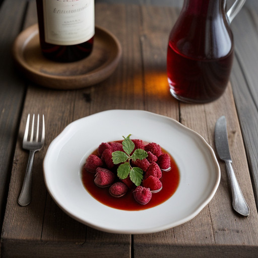 Raspberry-Rose Geranium Vinegar recipe image
