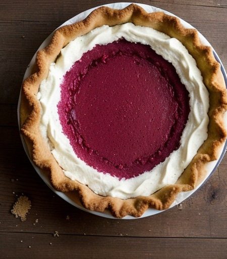 Raspberry Sherbet Pie (6 PTS recipe image