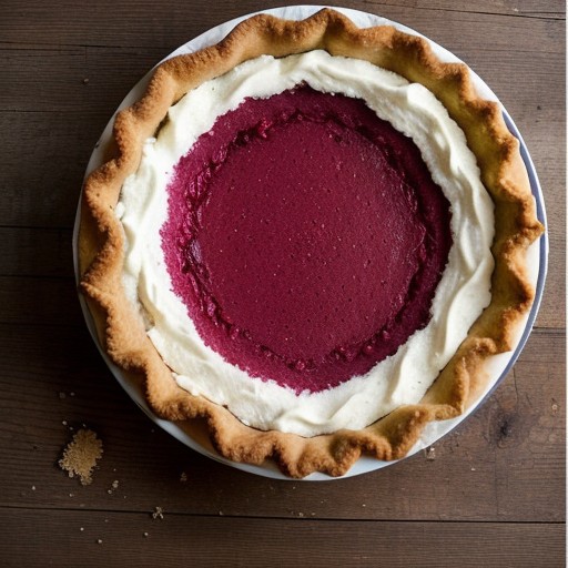 Raspberry Sherbet Pie (6 PTS recipe image