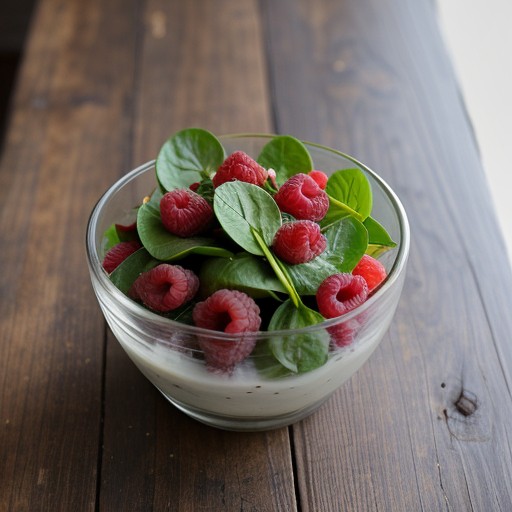 Raspberry Spinach Salad recipe image