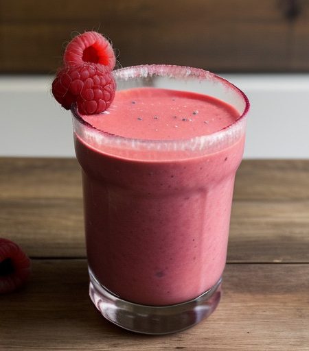 Raspberry Sunrise Smoothie recipe image