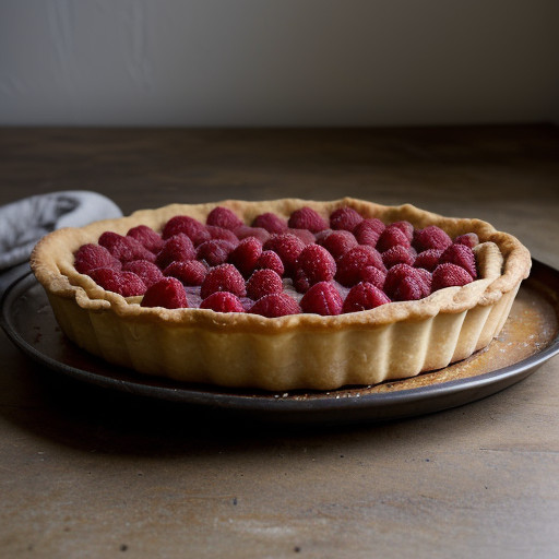 Raspberry Tart (Tarte Aux Framboises recipe image