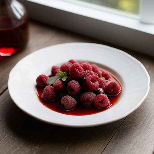 Raspberry Vinegar - Ron's Easy Method. recipe image