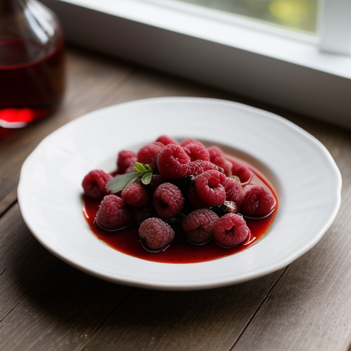 Raspberry Vinegar - Ron's Easy Method. recipe image
