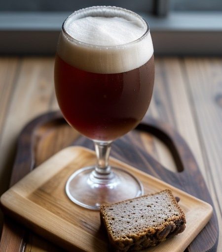 Raspberry Wheat Beer Quickbread recipe image